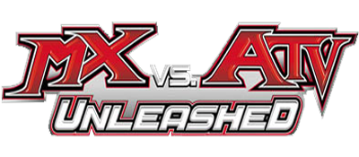 MX vs. ATV Unleashed title screen for Playstation 2